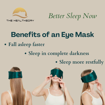 Dreamy Weighted Cooling Silk Eye Mask