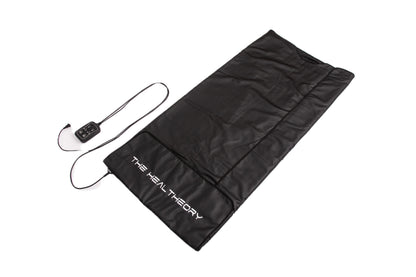 The Healtheory Refresh Sauna Blanket unfolded full length.