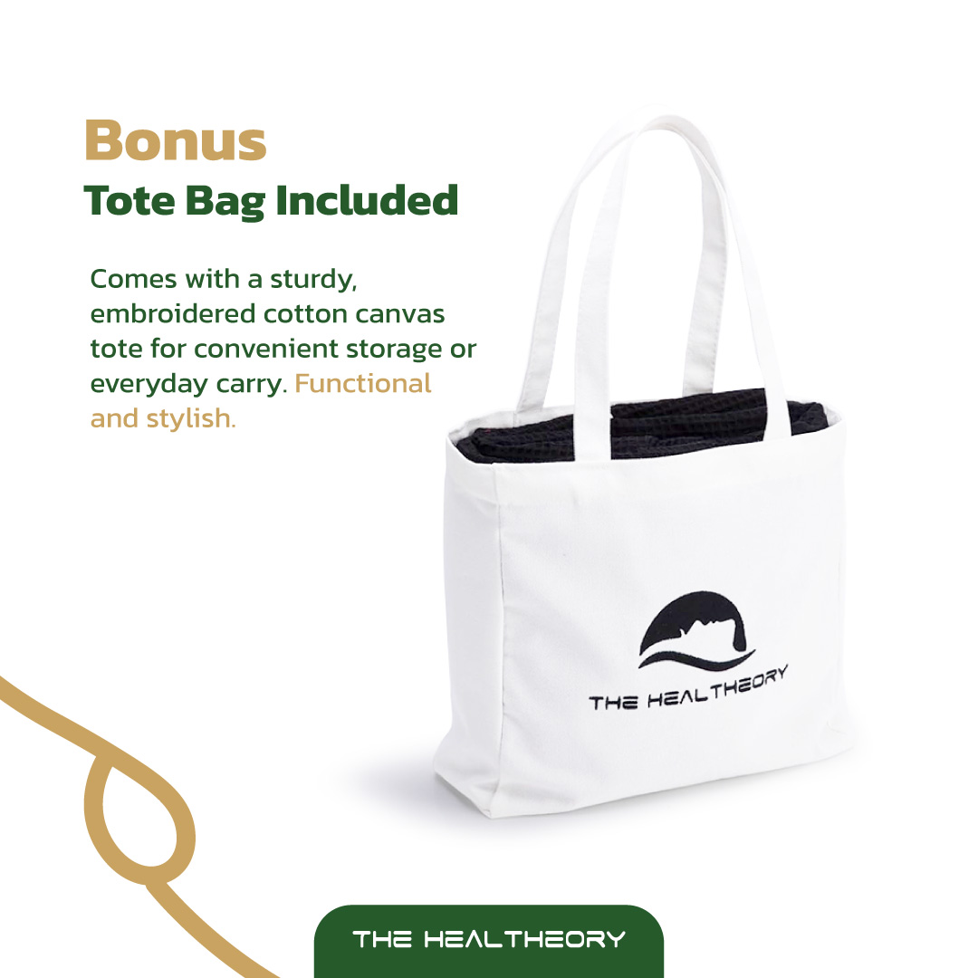 100% COTTON SAUNA BLANKET LINER + TOTE - Image 12