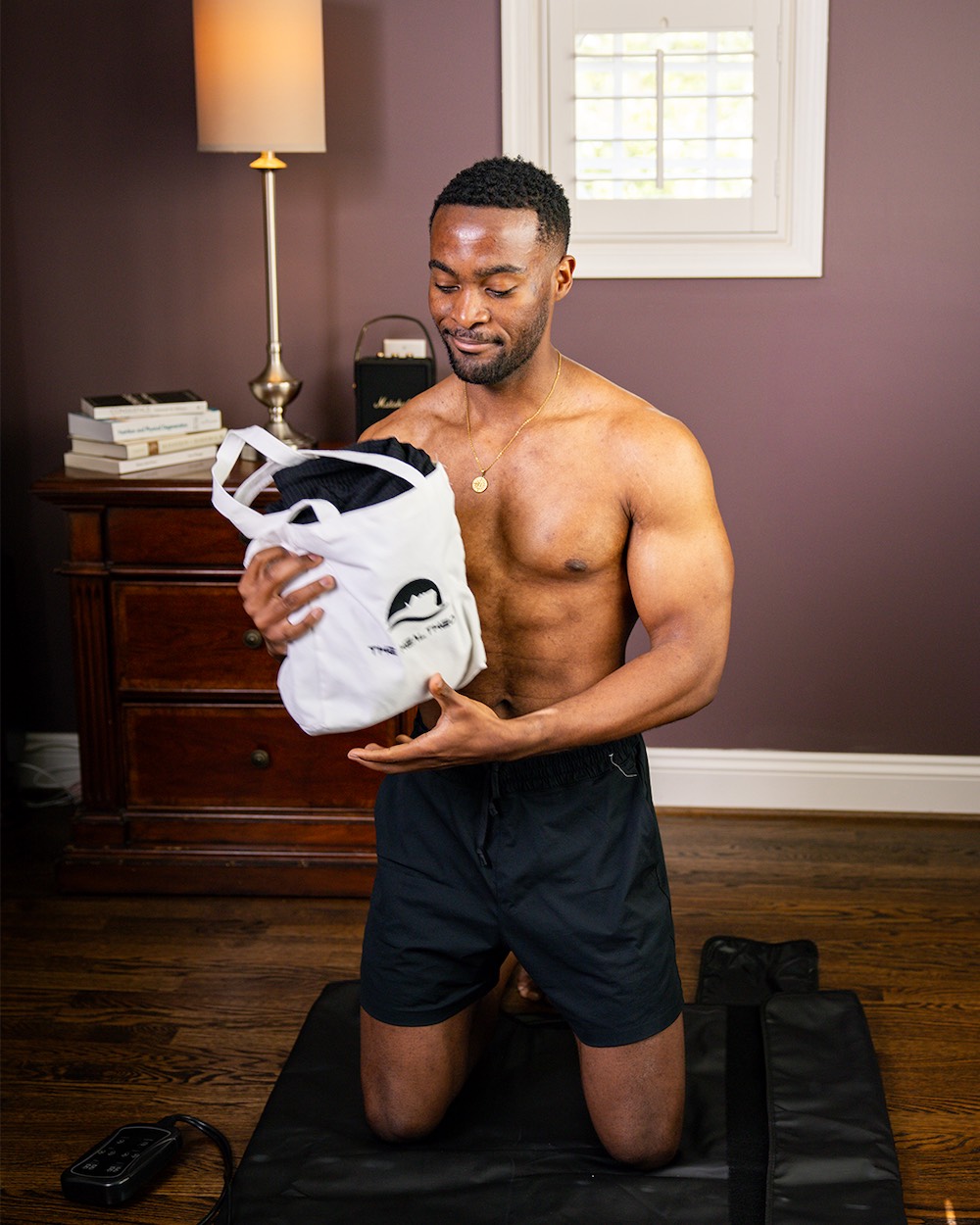 100% COTTON SAUNA BLANKET LINER + TOTE - Image 6